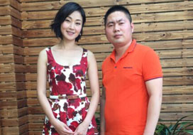 广州优游国际与明星合影